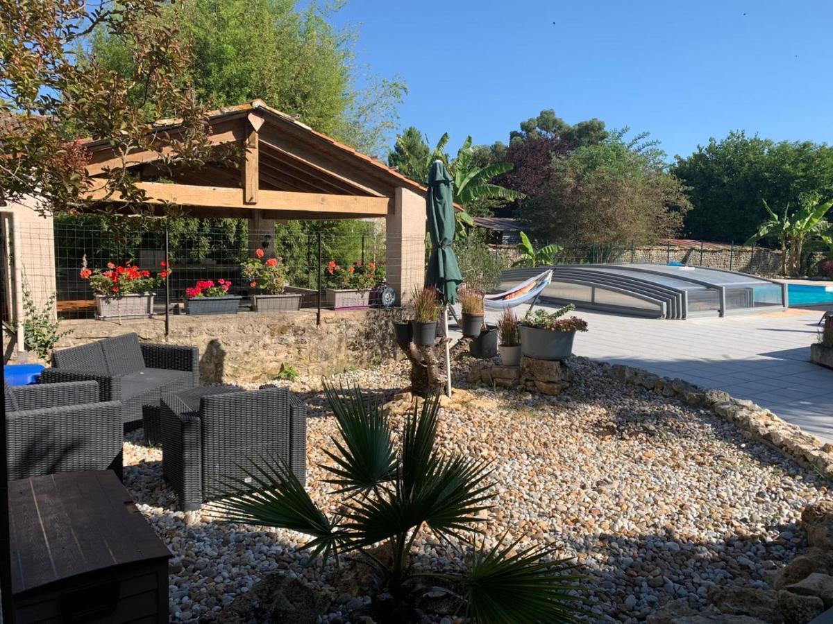Gites Jardin-Darcy - Piscine Au Sel Bois ภายนอก รูปภาพ